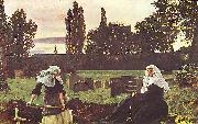 Sir John Everett Millais The Vale of Rest painting